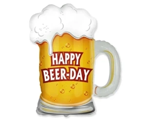 Balon foliowy Kufel: Happy Beer 68x65cm - Godan