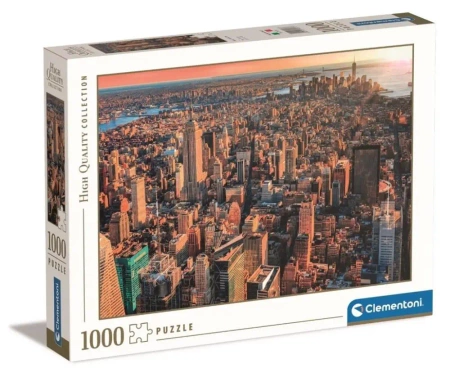 Puzzle 1000 HQ New York City - Clementoni