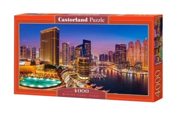 Puzzle 4000 Marina Pano Dubaj CASTOR - Castorland