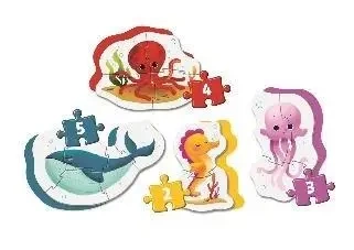 Moje Pierwsze Puzzle Sea Life - Clementoni