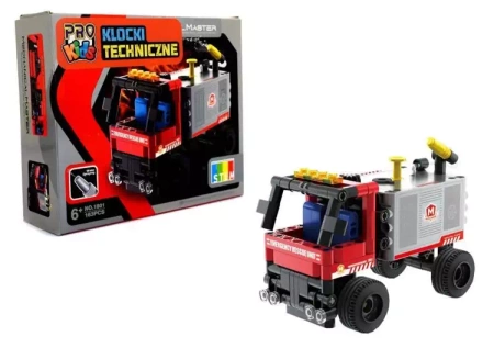 Klocki techniczne Wóz strażacki - Pro Kids
