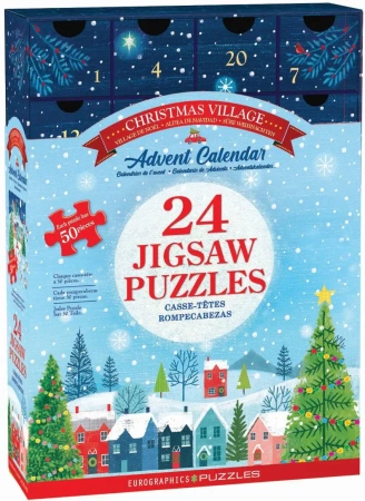 Kalendarz adwentowy Teile Christmas Village 8924-5920 - Eurographics