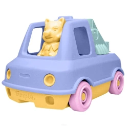 Pierwszy wóz strażacki niebieski - LE JOUET SIMPLE