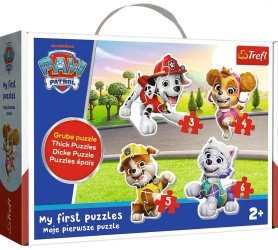 Puzzle Baby Classic - Kochane pieski - Trefl