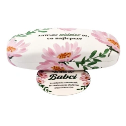 Etui na okulary z kwiatkami dla Babci - MCD