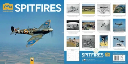 Kalendarz 2026 ścienny kwadrat Spitfires - Praca zbiorowa