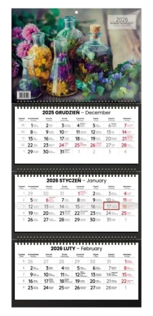 Kalendarz 2026 ścienny exclusive - Kalpol