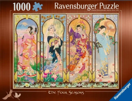 Puzzle 1000 Cztery pory roku - Ravensburger