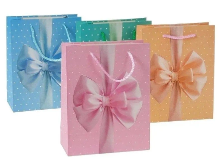Torebka prezentowa 23x18x8cm MIX - ADAR