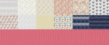 Papier ozdobny 200x70cm 80g mix