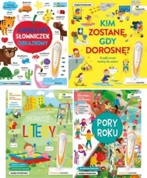 Pakiet 4 książek interaktywnych KAKADU bez pióra - Oliwia Dulęba