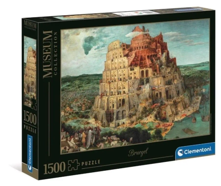 Puzzle 1500 The Tower of Babel - Clementoni