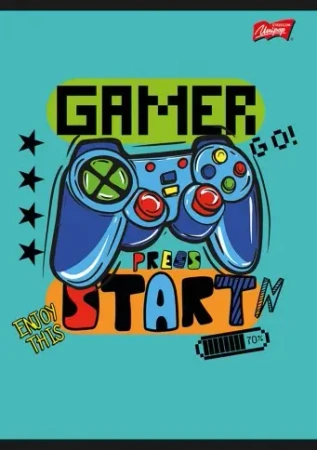 Paczka Zeszyt A5 16k kratka gamepad mix pakiet 15 sztuk - ST-Majewski