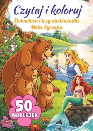 Czytaj i koloruj: Złotowłosa i trzy niedźwiadki... - praca zbiorowa