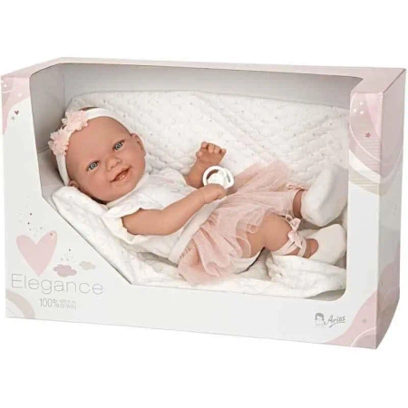 Lalka hiszpańska bobas dziewczynka 42cm - Arias