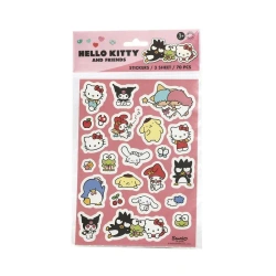 Zestaw naklejek Hello Kitty 70szt - Kitty Hello