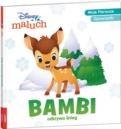 Disney maluch Moje pierwsze opowiastki Bambie odkrywa śnieg BOP-9208 - Opracowanie zbiorowe