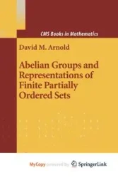 Abelian Groups and Representations of Finite Partially Ordered Sets - Arnold David