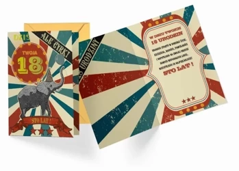 Karnet B6 PR-392 Urodziny 18 - Kukartka