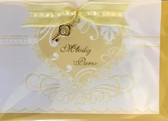 Karnet ślubny B6 Premium 53 + koperta - Panorama