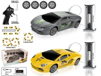 Auto RC elektryk Drift ze stacją ładowania mix - Madej