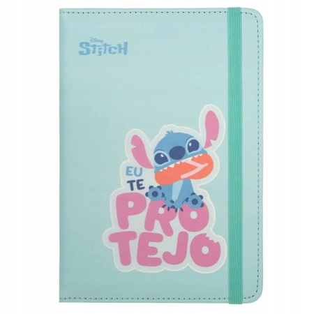 Notes A5 80 k. linia z gumką Disney Fashion Stitch wzór 2 - PATIO