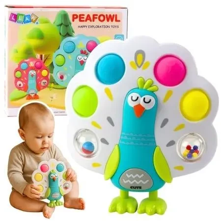Zabawka sensoryczna Pop-It paw obrotowe kulki - Leantoys