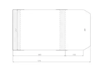Okładka regulowana 297x520mm (50szt) - Sztapel