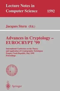 Advances in Cryptology - EUROCRYPT '99 - Stern Jacques