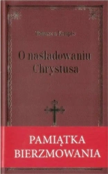 O naśladowaniu Chrystusa- bordowa oprawa bierzm. - Tomasz Kempis