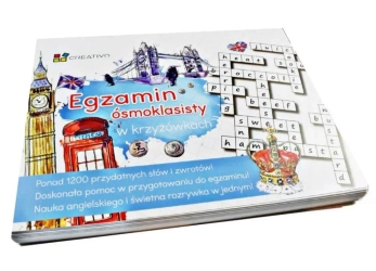 Egzamin ósmoklasisty z języka ang. w krzyżówkach - praca zbiorowa
