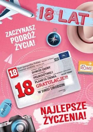 Karnet Urodziny 18 - Armin Style