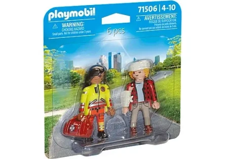 Playmobil DuoPack Sanitariusz z pacjentem 71506