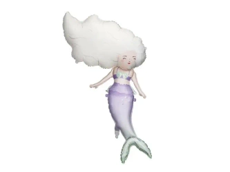 Balon foliowy Syrena 72x52cm - PartyDeco