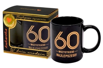 Kubek Premium Urodziny 60 - Kukartka