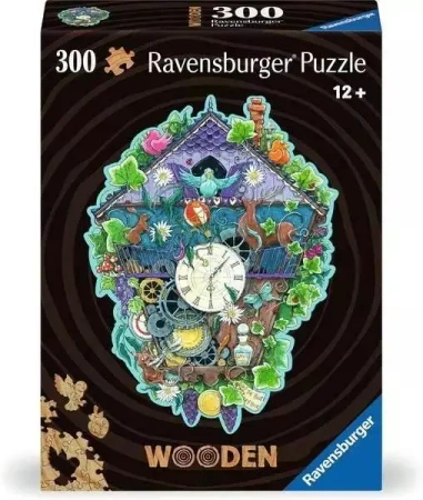 Puzzle drewniane 300 Zegar - Ravensburger