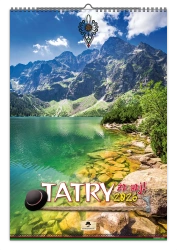 Kalendarz 2026 A3 ścienny jednostronny Tatry - Pan Kalendarzyk