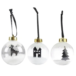 Bombka ze sztucznym śniegiem - Arpex