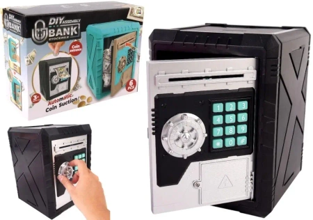 Sejf elektroniczny skarbiec bankiera - Pro Kids