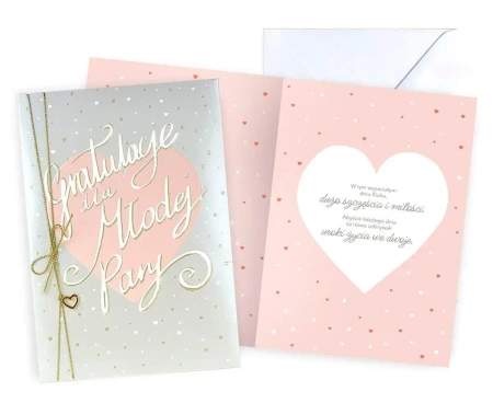 Karnet B6 Ślub - Kukartka