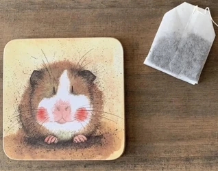 Podkładka pod kubek C53 Świnka morska Gilbert - Alex Clark