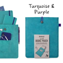 Bookaroo Books & Stuff - etui na książkę - turkus - IF