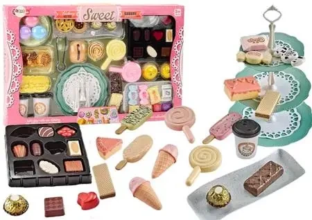 Zestaw Cukiernia 50el - Leantoys