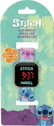 Zegarek LED z kalendarzem Stitch LAS4197 - Kids Euroswan