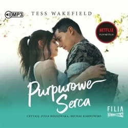 Purpurowe serca audiobook - Tess Wakefield