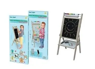 Tablica 4w1 naturalna w kartonie - 3toysm