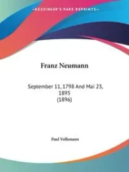 Franz Neumann - Paul Volkmann