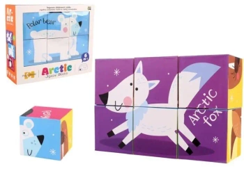 Klocki puzzle dla dzieci 6el MIX - Pro Kids