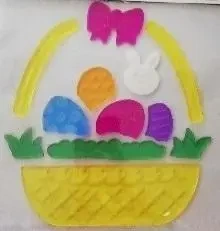 Naklejki żelowe Wielkanoc MIX - MCD