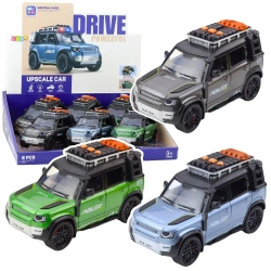 Terenówka Rapid otwierane drzwi i światła MIX - Leantoys